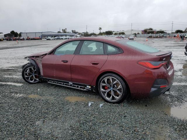 WBY73AW05RFS90523 - 2024 BMW I4 EDRIVE 40 RED photo 2