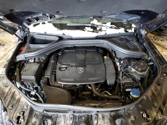 4JGDA5HB2DA167795 - 2013 MERCEDES-BENZ ML 350 4MATIC BLUE photo 11