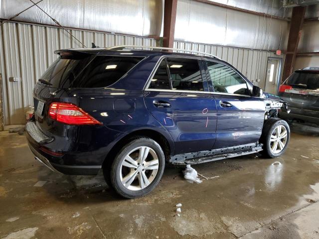 4JGDA5HB2DA167795 - 2013 MERCEDES-BENZ ML 350 4MATIC BLUE photo 3