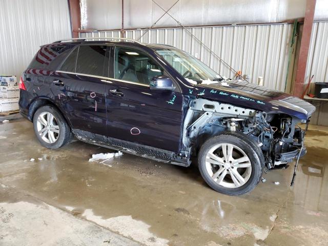 4JGDA5HB2DA167795 - 2013 MERCEDES-BENZ ML 350 4MATIC BLUE photo 4