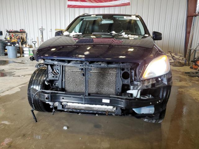 4JGDA5HB2DA167795 - 2013 MERCEDES-BENZ ML 350 4MATIC BLUE photo 5