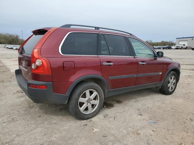 YV4CZ592861308215 - 2006 VOLVO XC90 MAROON photo 3