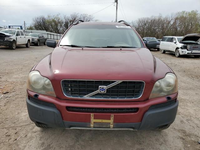 YV4CZ592861308215 - 2006 VOLVO XC90 MAROON photo 5