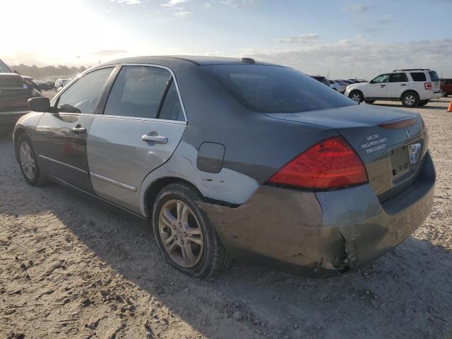 1HGCM56766A119808 - 2006 HONDA ACCORD EX GRAY photo 2