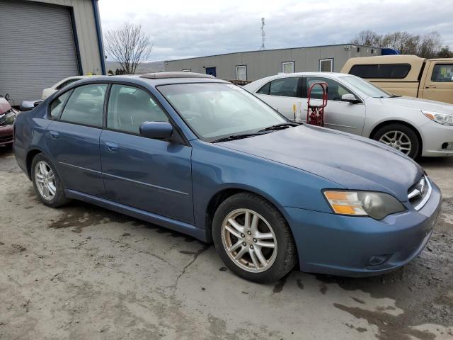 4S3BL626157228902 - 2005 SUBARU LEGACY 2.5I LIMITED BLUE photo 4