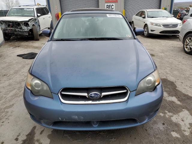 4S3BL626157228902 - 2005 SUBARU LEGACY 2.5I LIMITED BLUE photo 5