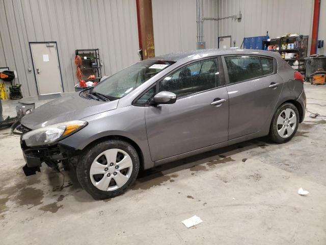 KNAFK5A86G5605558 - 2016 KIA FORTE LX GRAY photo 1