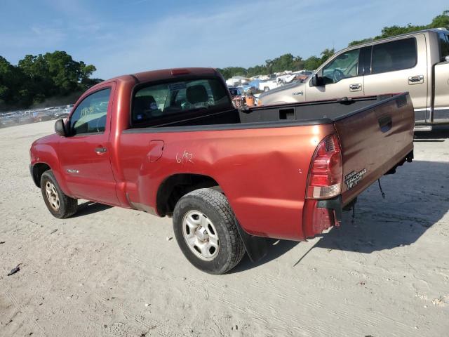 5TENX22N06Z180417 - 2006 TOYOTA TACOMA RED photo 2