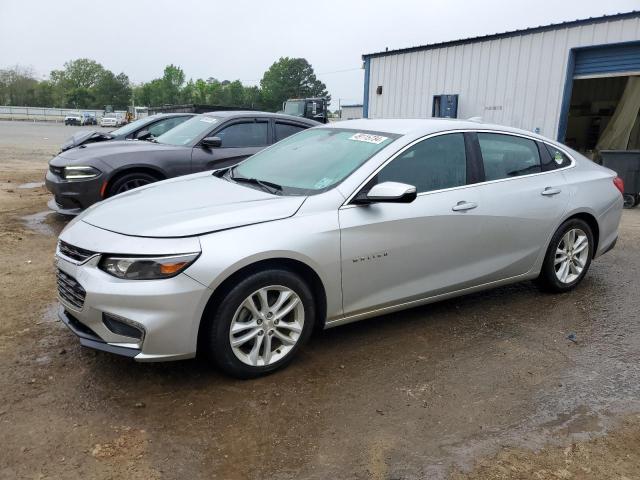 1G1ZE5STXHF109726 - 2017 CHEVROLET MALIBU LT SILVER photo 1