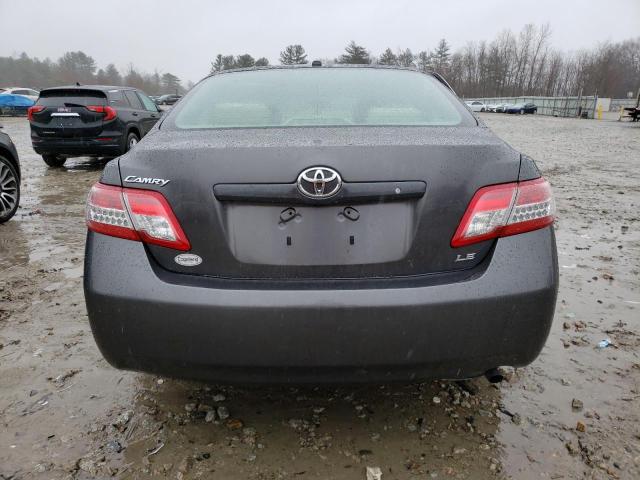 4T4BF3EKXBR141593 - 2011 TOYOTA CAMRY BASE GRAY photo 6