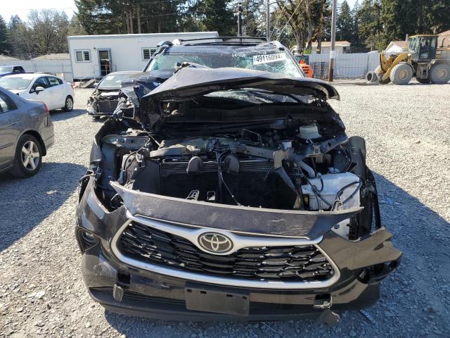 5TDGZRBH3LS038755 - 2020 TOYOTA HIGHLANDER XLE BLACK photo 5