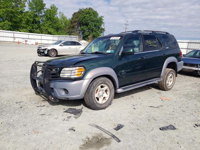 5TDBT44A91S033832 - 2001 TOYOTA SEQUOIA sr SR5 GREEN photo 1