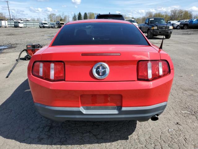 1ZVBP8AN2A5172710 - 2010 FORD MUSTANG RED photo 6