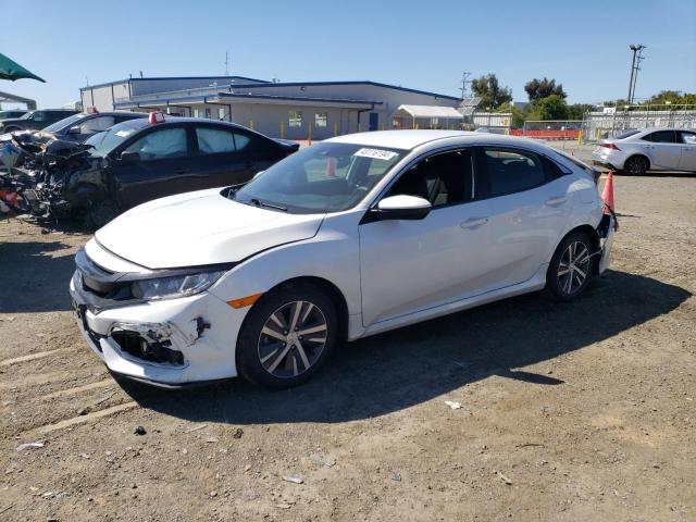 SHHFK7H3XLU409803 - 2020 HONDA CIVIC LX WHITE photo 1