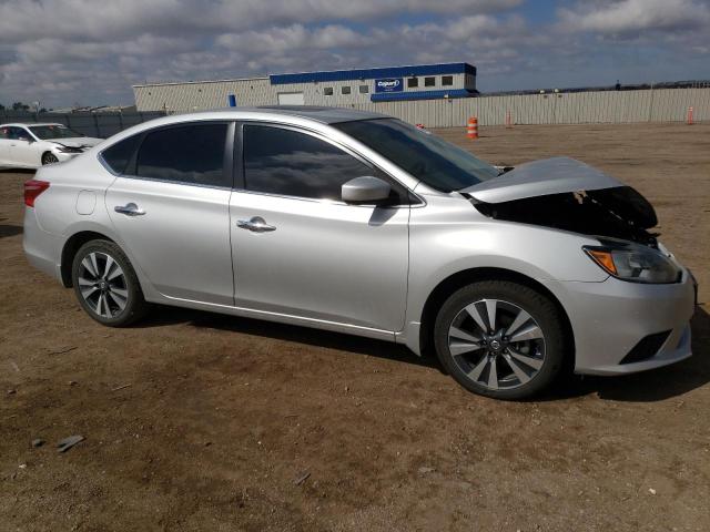 3N1AB7AP8KY322366 - 2019 NISSAN SENTRA S SILVER photo 4