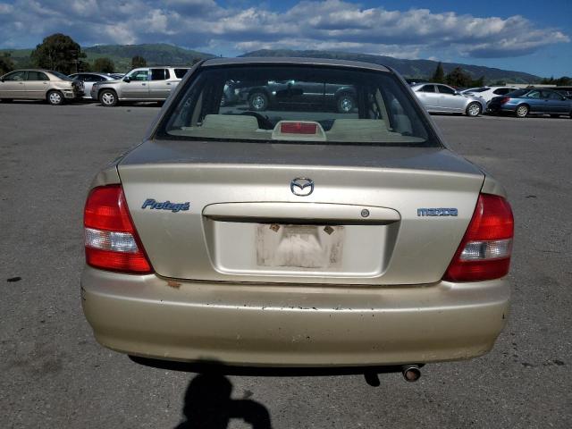 JM1BJ225130153291 - 2003 MAZDA PROTEGE DX TAN photo 6