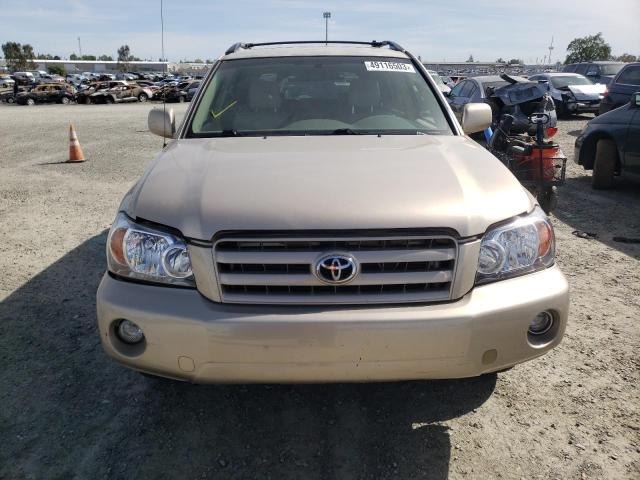 JTEHP21A570204798 - 2007 TOYOTA HIGHLANDER SPORT GOLD photo 5