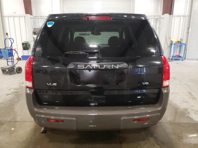 5GZCZ53405S804405 - 2005 SATURN VUE BLACK photo 6