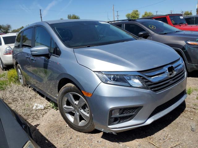 5FNRL6H72KB115674 - 2019 HONDA ODYSSEY EXL SILVER photo 4