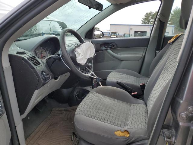 1FAHP34N67W247526 - 2007 FORD FOCUS ZX4 GRAY photo 7