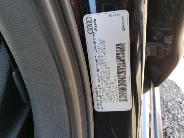 WAUJGAFC2CN145214 - 2012 AUDI A6 PRESTIGE BLACK photo 12