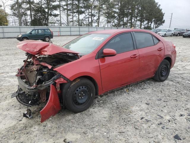 5YFBURHE2EP138864 - 2014 TOYOTA COROLLA L RED photo 1