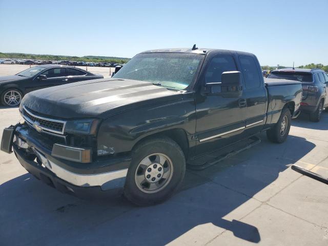 2GCEC19Z761275740 - 2006 CHEVROLET SILVERADO C1500 BLACK photo 1