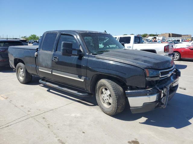 2GCEC19Z761275740 - 2006 CHEVROLET SILVERADO C1500 BLACK photo 4