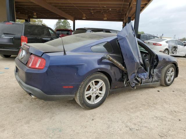 1ZVBP8AM8C5223508 - 2012 FORD MUSTANG BLUE photo 3