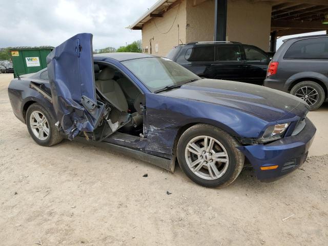 1ZVBP8AM8C5223508 - 2012 FORD MUSTANG BLUE photo 4