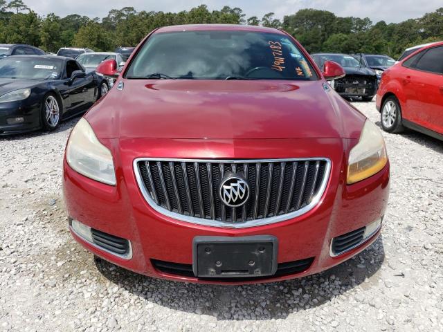 2G4GS5EV4D9120479 - 2013 BUICK REGAL PREMIUM BURGUNDY photo 5