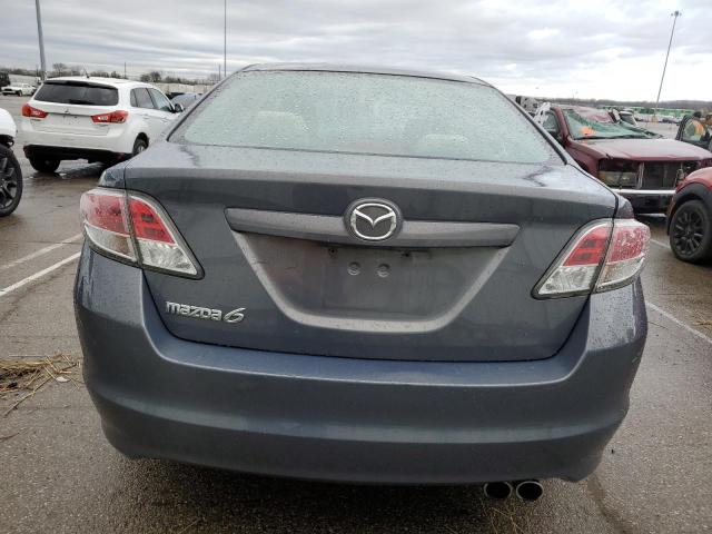 1YVHZ8CH1A5M44673 - 2010 MAZDA 6 I GRAY photo 6