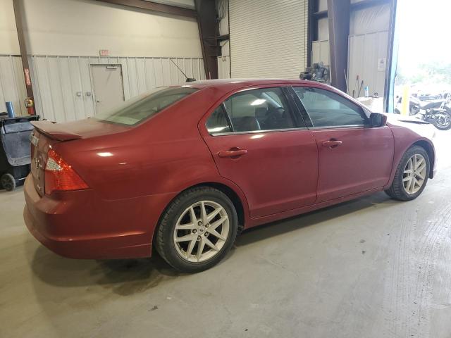 3FAHP0JG0AR206274 - 2010 FORD FUSION SEL RED photo 3