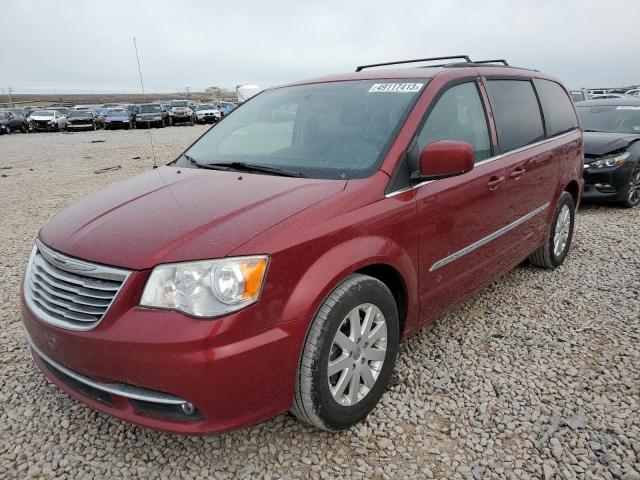 2C4RC1BG0ER343239 - 2014 CHRYSLER TOWN & COU TOURING წითელი ფოტო 1