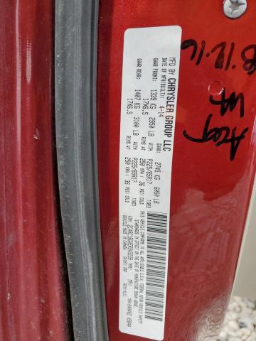 2C4RC1BG0ER343239 - 2014 CHRYSLER TOWN & COU TOURING წითელი ფოტო 13