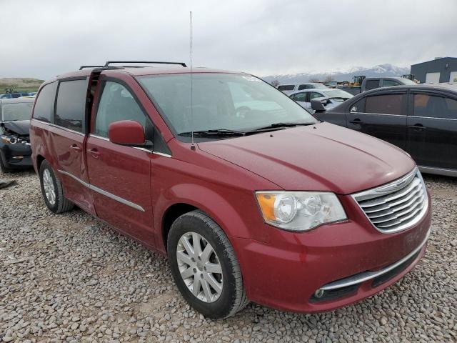 2C4RC1BG0ER343239 - 2014 CHRYSLER TOWN & COU TOURING წითელი ფოტო 4