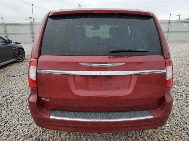 2C4RC1BG0ER343239 - 2014 CHRYSLER TOWN & COU TOURING წითელი ფოტო 6