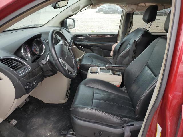 2C4RC1BG0ER343239 - 2014 CHRYSLER TOWN & COU TOURING წითელი ფოტო 7