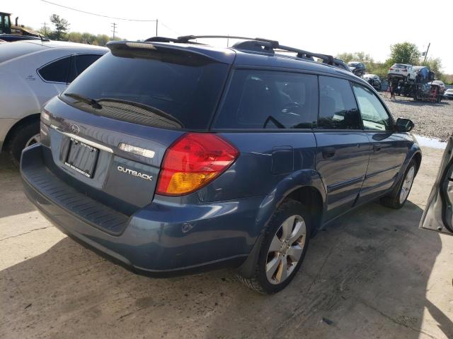 4S4BP61C367350010 - 2006 SUBARU OUTBACK OUTBACK 2.5I BLUE photo 3