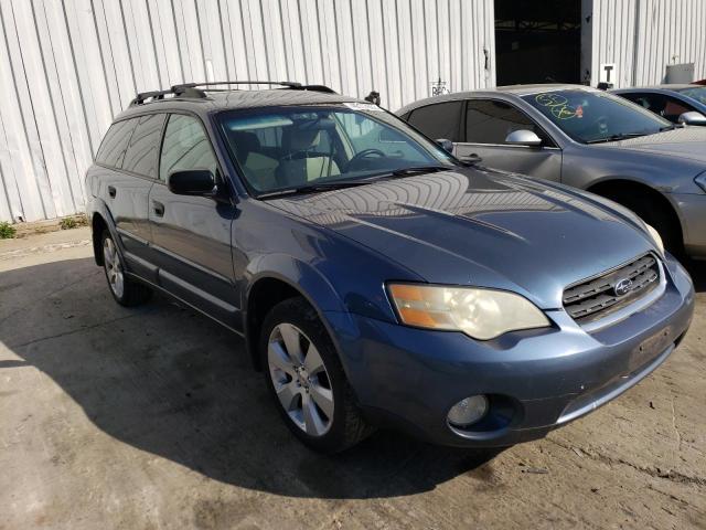 4S4BP61C367350010 - 2006 SUBARU OUTBACK OUTBACK 2.5I BLUE photo 4