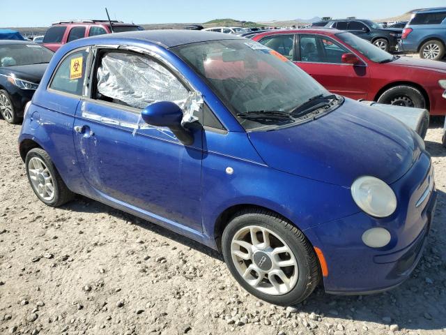 3C3CFFAR2CT112452 - 2012 FIAT 500 POP BLUE photo 4