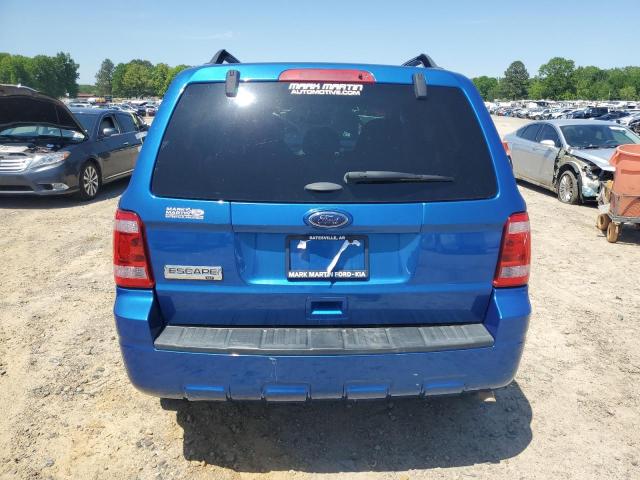 1FMCU0D76CKB94689 - 2012 FORD ESCAPE XLT BLUE photo 6