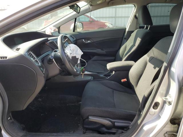 2HGFB2F50DH602287 - 2013 HONDA CIVIC LX SILVER photo 7