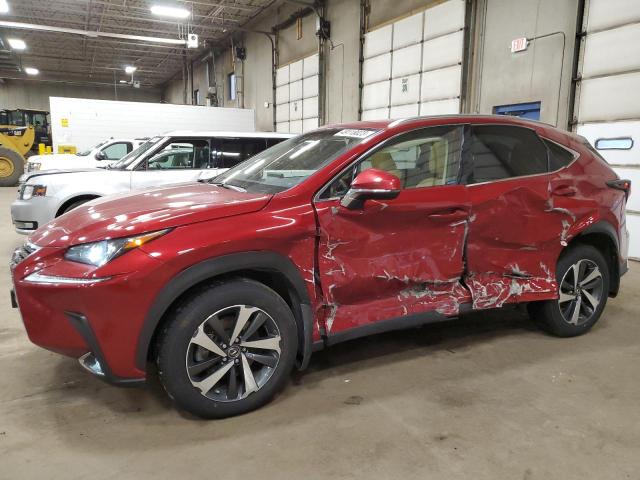 JTJBJRBZ2K2115161 - 2019 LEXUS NX 300H RED photo 1