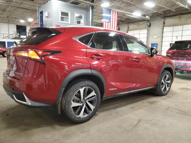 JTJBJRBZ2K2115161 - 2019 LEXUS NX 300H RED photo 3