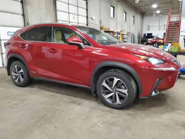 JTJBJRBZ2K2115161 - 2019 LEXUS NX 300H RED photo 4