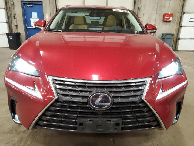 JTJBJRBZ2K2115161 - 2019 LEXUS NX 300H RED photo 5