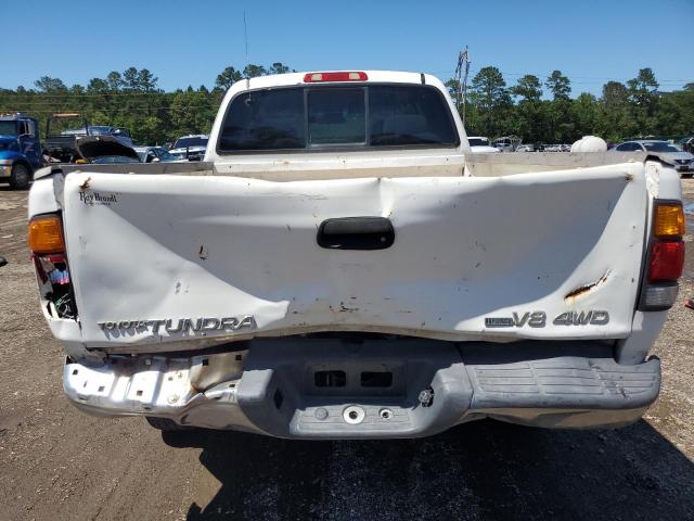 5TBBT44102S303069 - 2002 TOYOTA TUNDRA ACCESS CAB WHITE photo 6