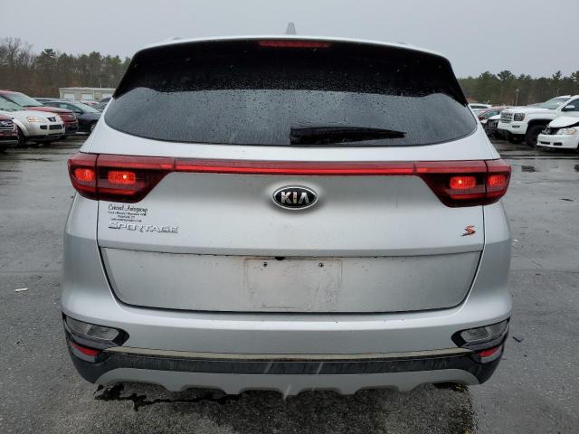 KNDP63AC0L7706274 - 2020 KIA SPORTAGE S SILVER photo 6