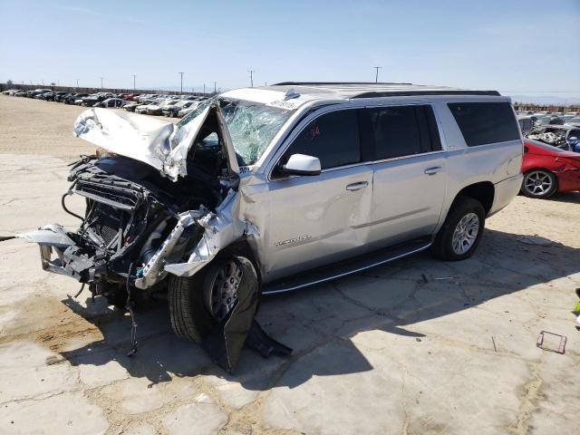 1GKS2GKC4KR159044 - 2019 GMC YUKON XL K1500 SLT SILVER photo 1